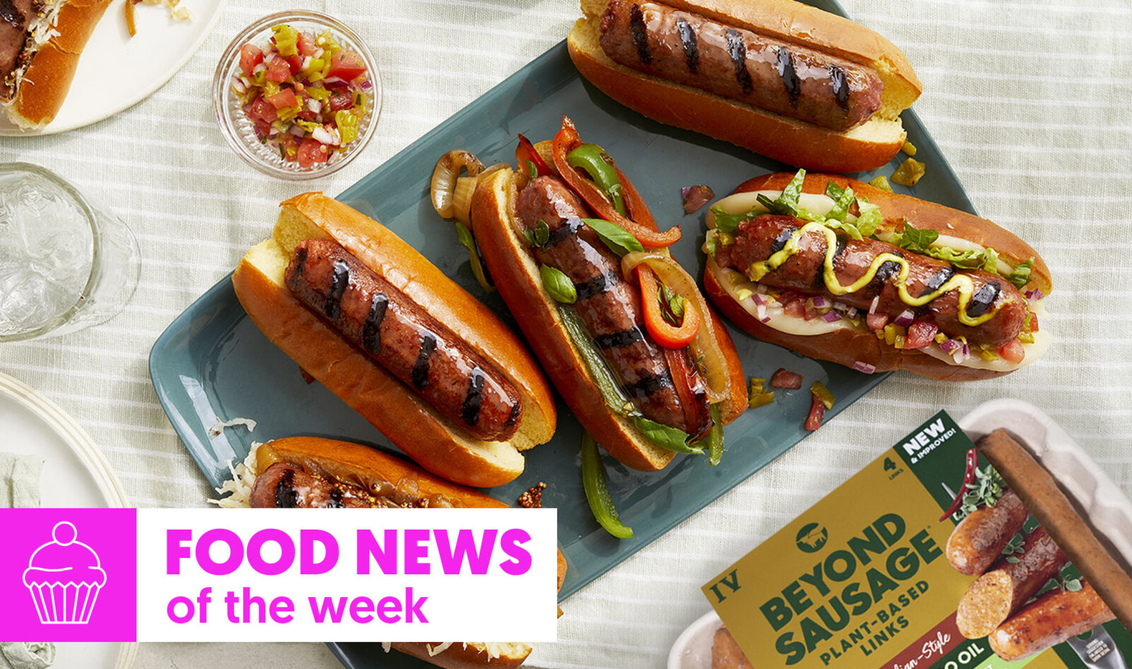 Food News of the Week: Jackfruit "McRib," Healthier Beyond Sausage, and Oatly Launches Baby Food