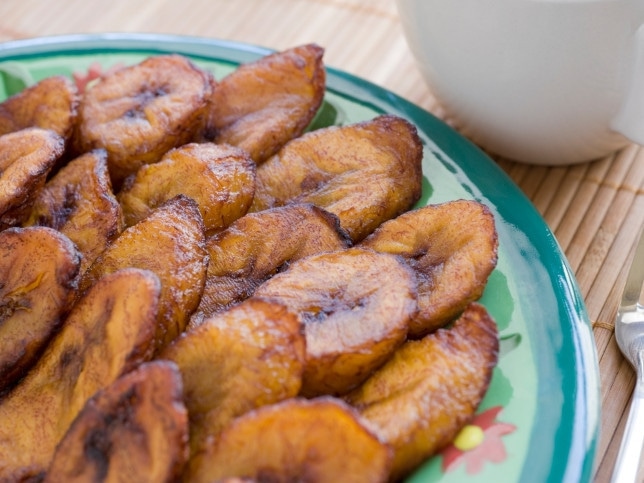 Fried Plantains With Sweet Heat