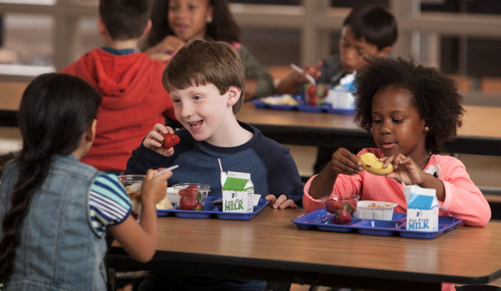 Long an American School Lunch Staple, Cow's Milk May Be On Its Way Out