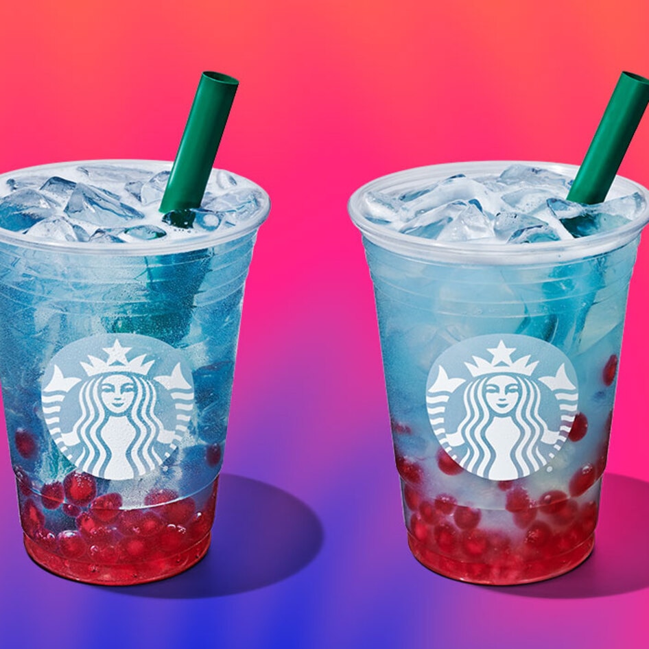 Starbucks’ First Blue Drink Takes on Boba With a Pop Rocks Twist 