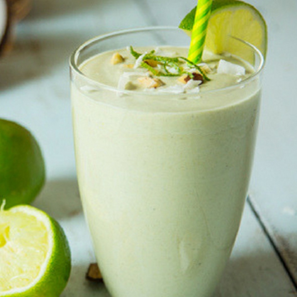 Creamy Coconut Lime Smoothie