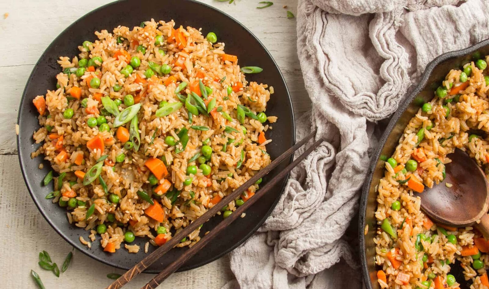 How to Make Tasty, Crispy Takeout-Style Vegan Fried Rice at Home