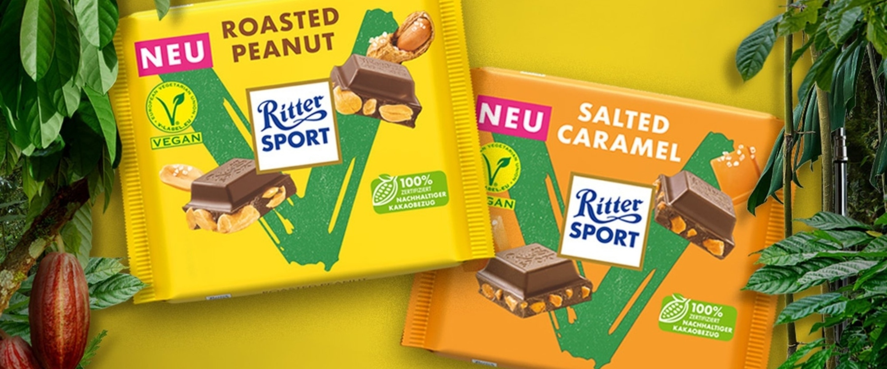All the Vegan Chocolate Bars at Ritter Sport (And Why Are They Square?) 